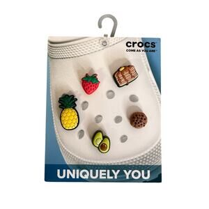 Crocs Jibbitz Shoe Charms Breakfast Food Multi Pack Cute Crocs Charms